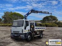Iveco EUROCARGO ML150E21 | Motrice Cassone Ribaltabile con gru | Borgo Agnello S.p.A.