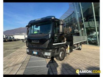 Iveco ML75E16/P - CASSONE CON GRU