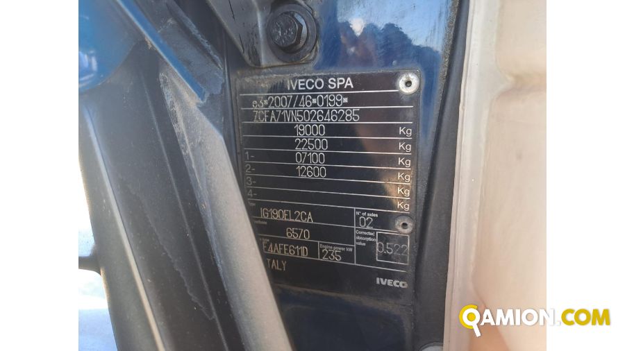 Iveco eurocargo ml190e32/p occasion - 184 441 km - 2016 | Iveco Orecchia - Foto 10
