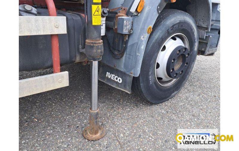 Iveco EUROCARGO ML150E21 | Motrice Cassone Ribaltabile con gru | Borgo Agnello S.p.A.