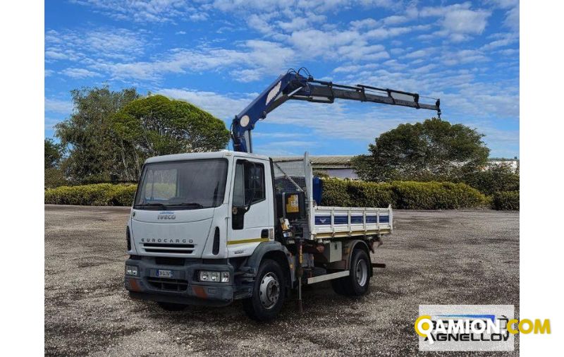 Iveco EUROCARGO ML150E21 | Motrice Cassone Ribaltabile con gru | Borgo Agnello S.p.A.