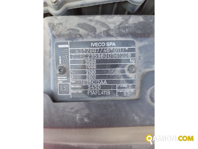 Iveco daily 35c13 usato - 168.000 km - 2016 - cabinato | PROCIDAMACCHINE S.R.L. - Foto 21