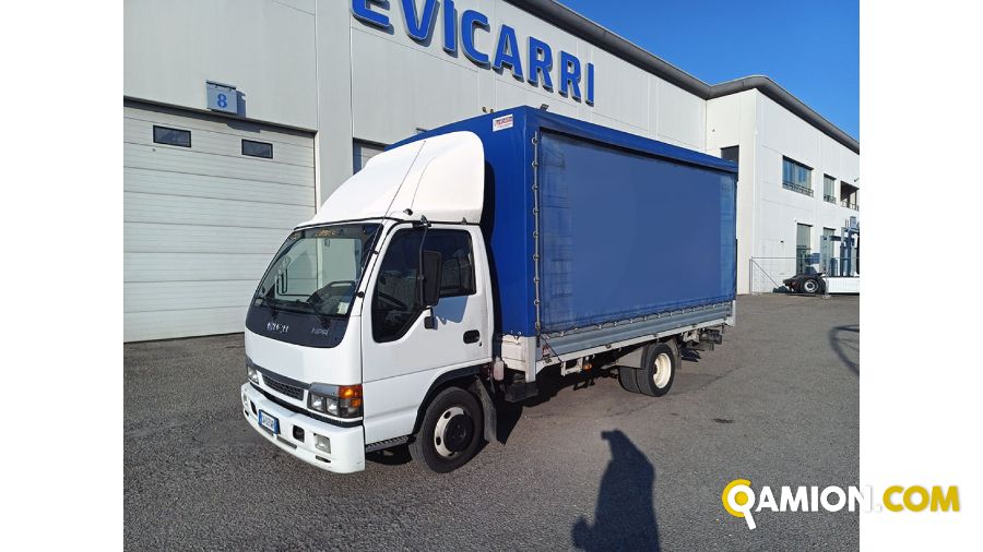 Isuzu npr cassone con centina occasion - 186 070 km | EVICARRI S.P.A. - Foto 1