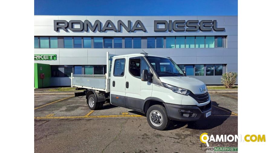 Iveco 35C14 PROMISCUO (CABINATO) 6+1 | Leggero Cabinato <= 35 q.li Cassone Ribaltabile | ROMANA DIESEL SPA