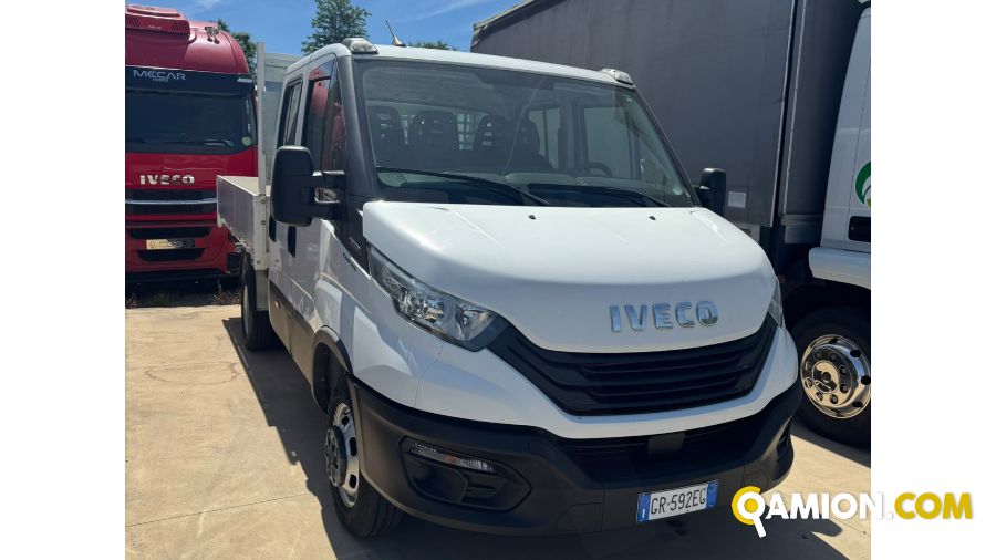 Iveco daily 35c14h d doppia cabina  6+1 con cassone occasion | MECAR SPA - Foto 1