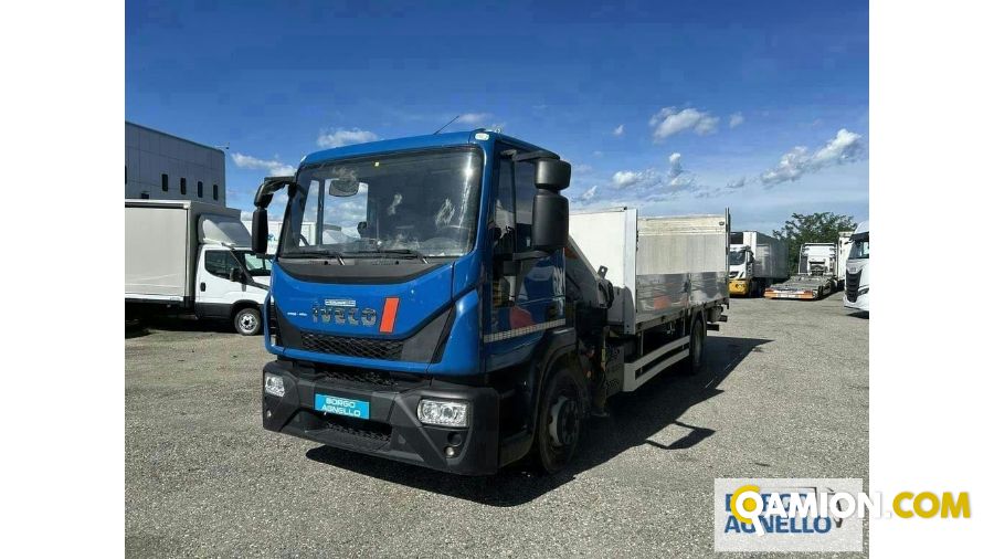 Iveco EUROCARGO ML160E28 EUROCARGO ML160E28 | Motrice Cassone fisso con Gru | Borgo Agnello S.p.A.