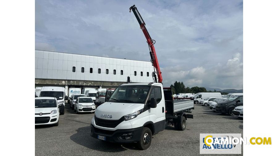 Iveco DAILY 35C14 DAILY 35C14 | Mezzi d'opera / mezzi da cantiere Cassone Ribaltabile con gru | Borgo Agnello S.p.A.